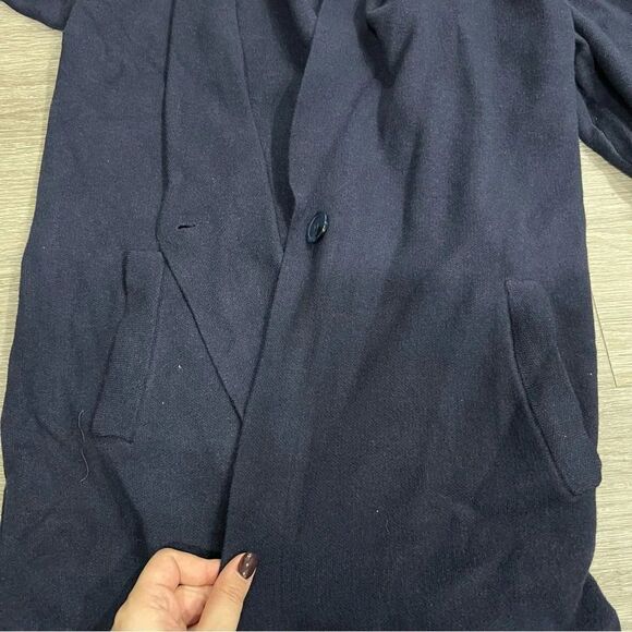 By Design Nordstrom Whitney One Button Blazer Cardigan Sweater M - Picture 2 of 7